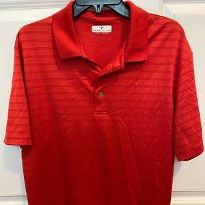 Grand Slam - Men’s L Polo, red